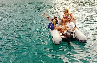 Experience dinghy bottom for yourself