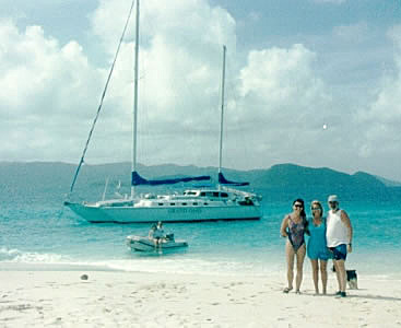 Anne, Janet, Art and Daisy with the Grand Oasis