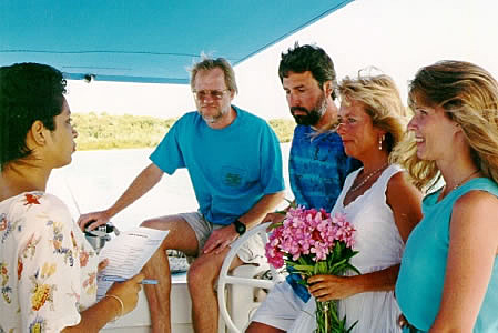 The wedding ceremony