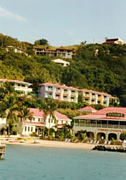 Pussers at Leverick Bay