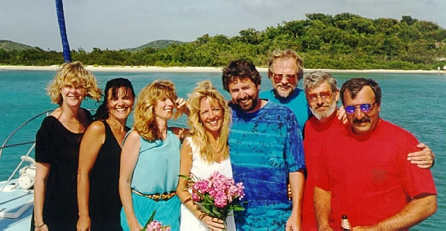 The entire wedding party