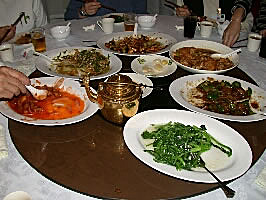 Lazy Susan, a Chinese dinner table staple