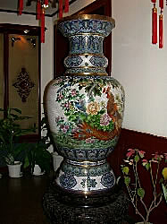 Beautiful cloisonne vase