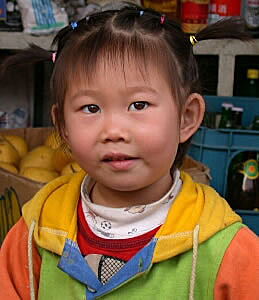 Little girl, Beijing
