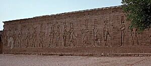 Edfu Temple side wall