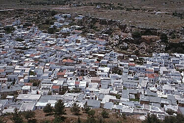 Lindos viewed from the Acropolis