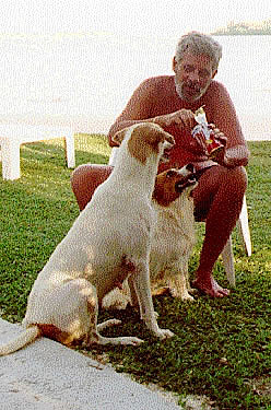 Art feeding Buddy and Pal