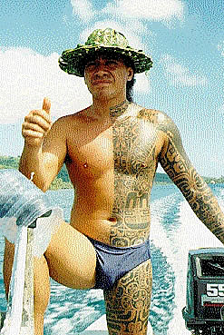 George our outrigger canoe tour guide