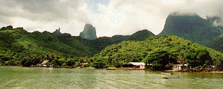 Island scene of Moorea
